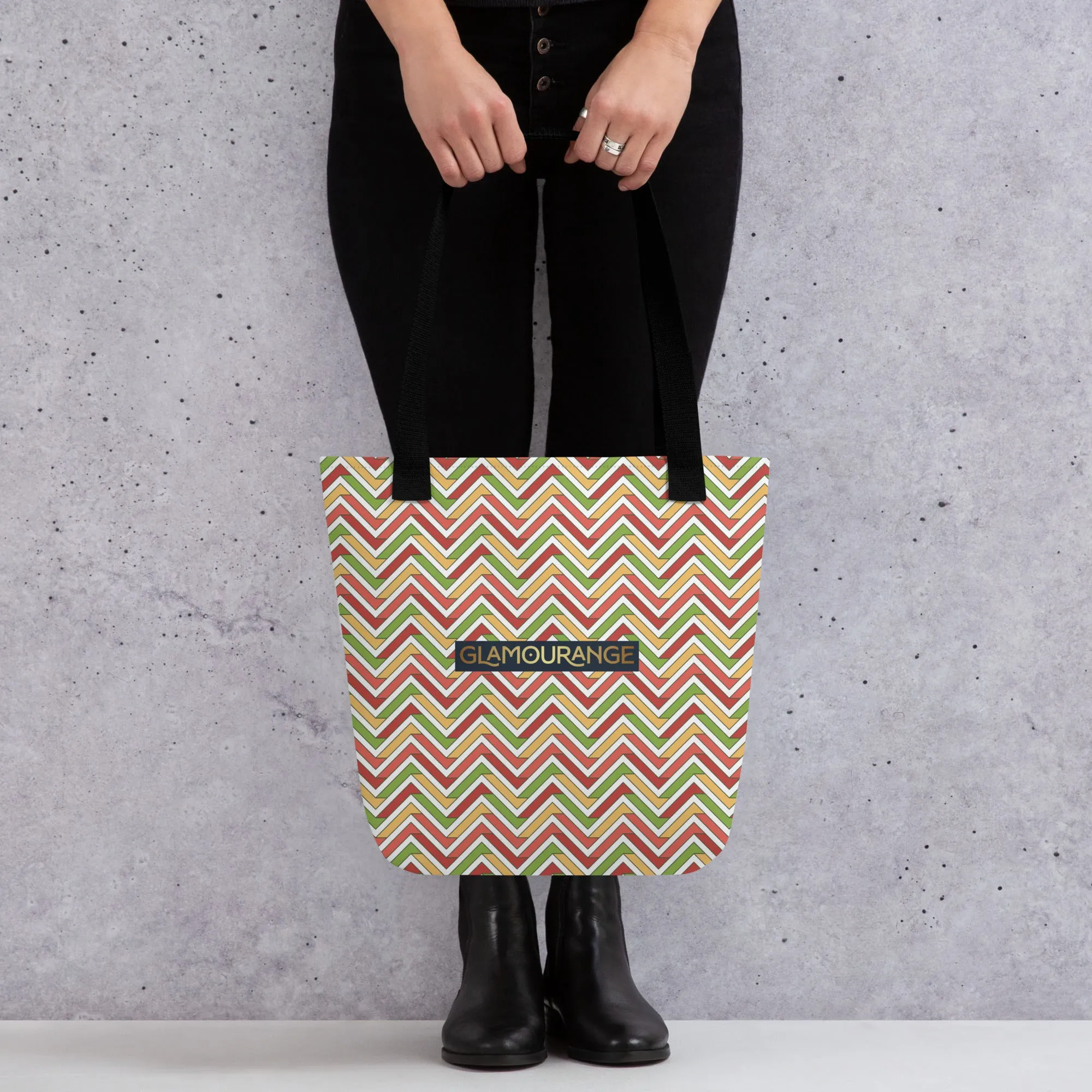Tote Bag Women Designer (Stripe Bag Pattern 0010)