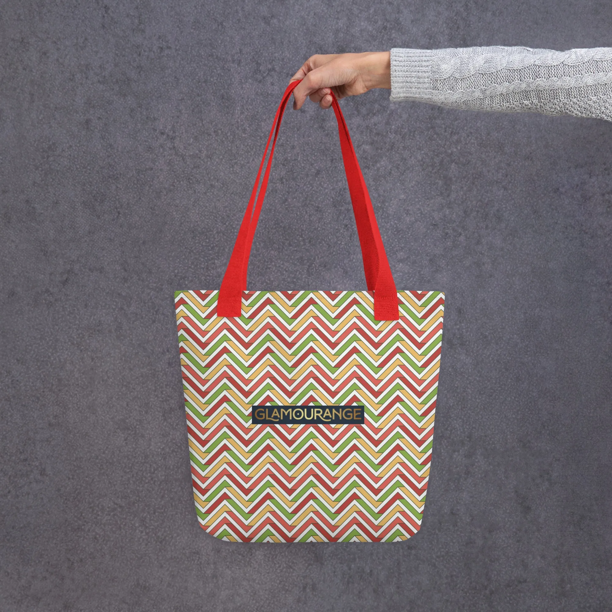Tote Bag Women Designer (Stripe Bag Pattern 0010)