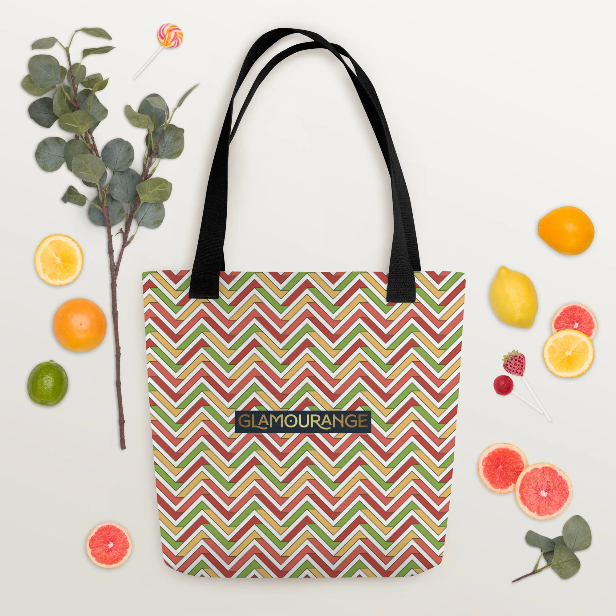 Tote Bag Women Designer (Stripe Bag Pattern 0010)