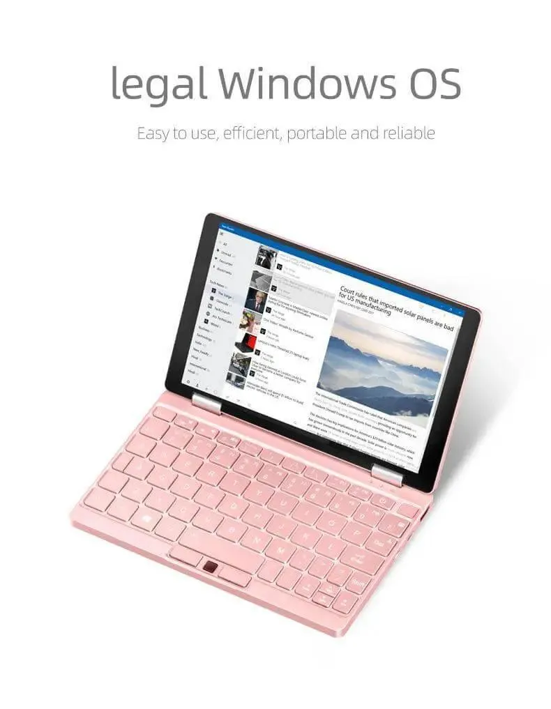 Touch Screen Portable Notebook 8.4 Inch