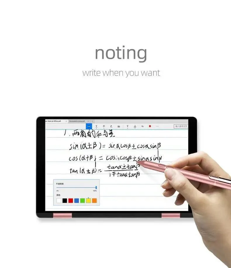 Touch Screen Portable Notebook 8.4 Inch