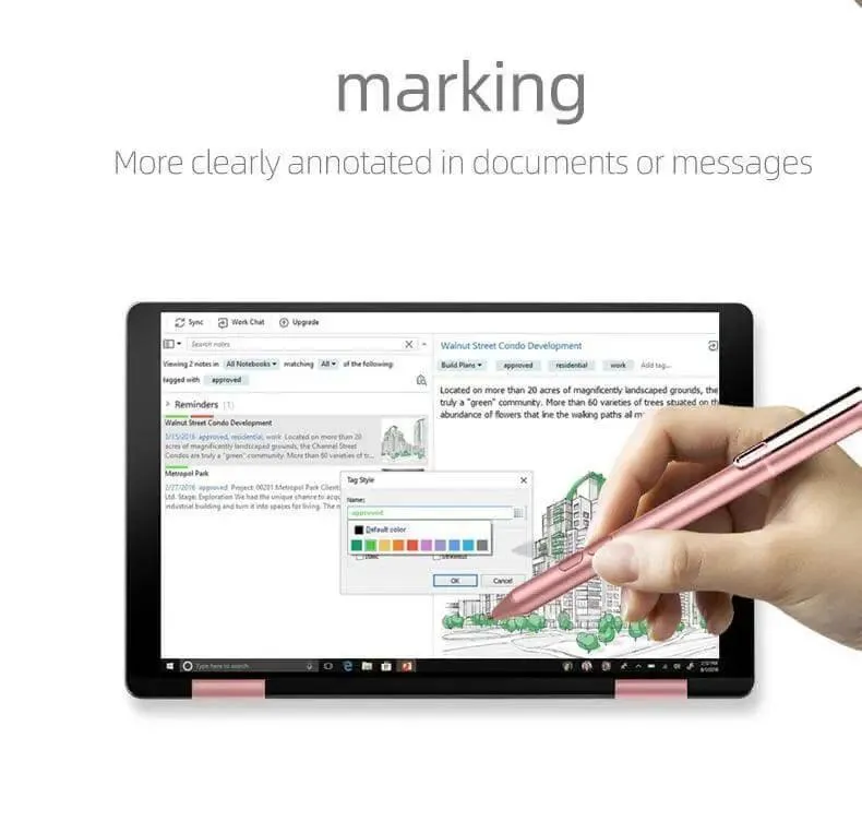 Touch Screen Portable Notebook 8.4 Inch