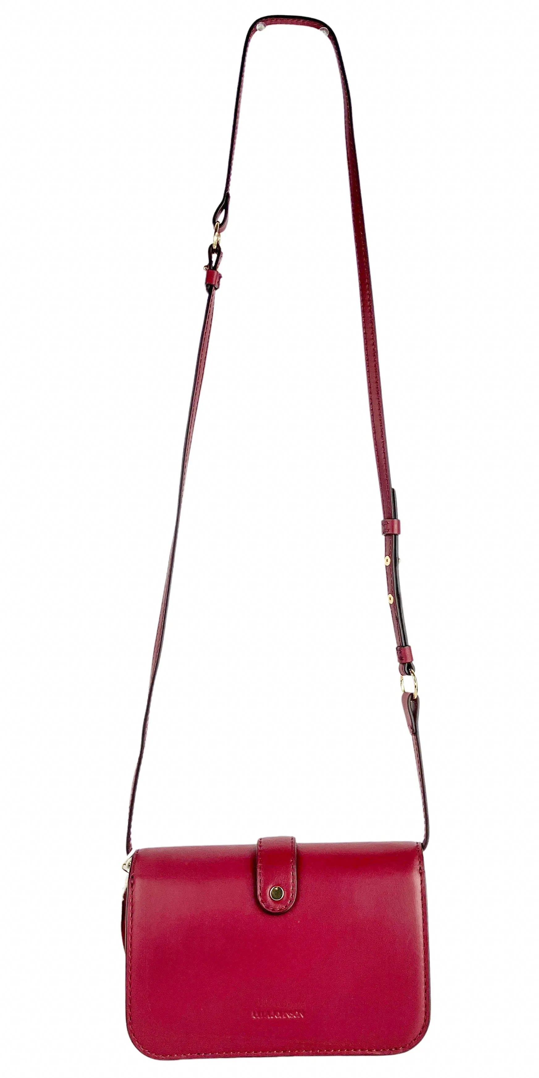 Ulla Johnson Esme Small Crossbody Bag in Mahogany Colorblock