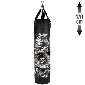Venum Dragon's Flight Heavy Bag - Black/White - 170 cm