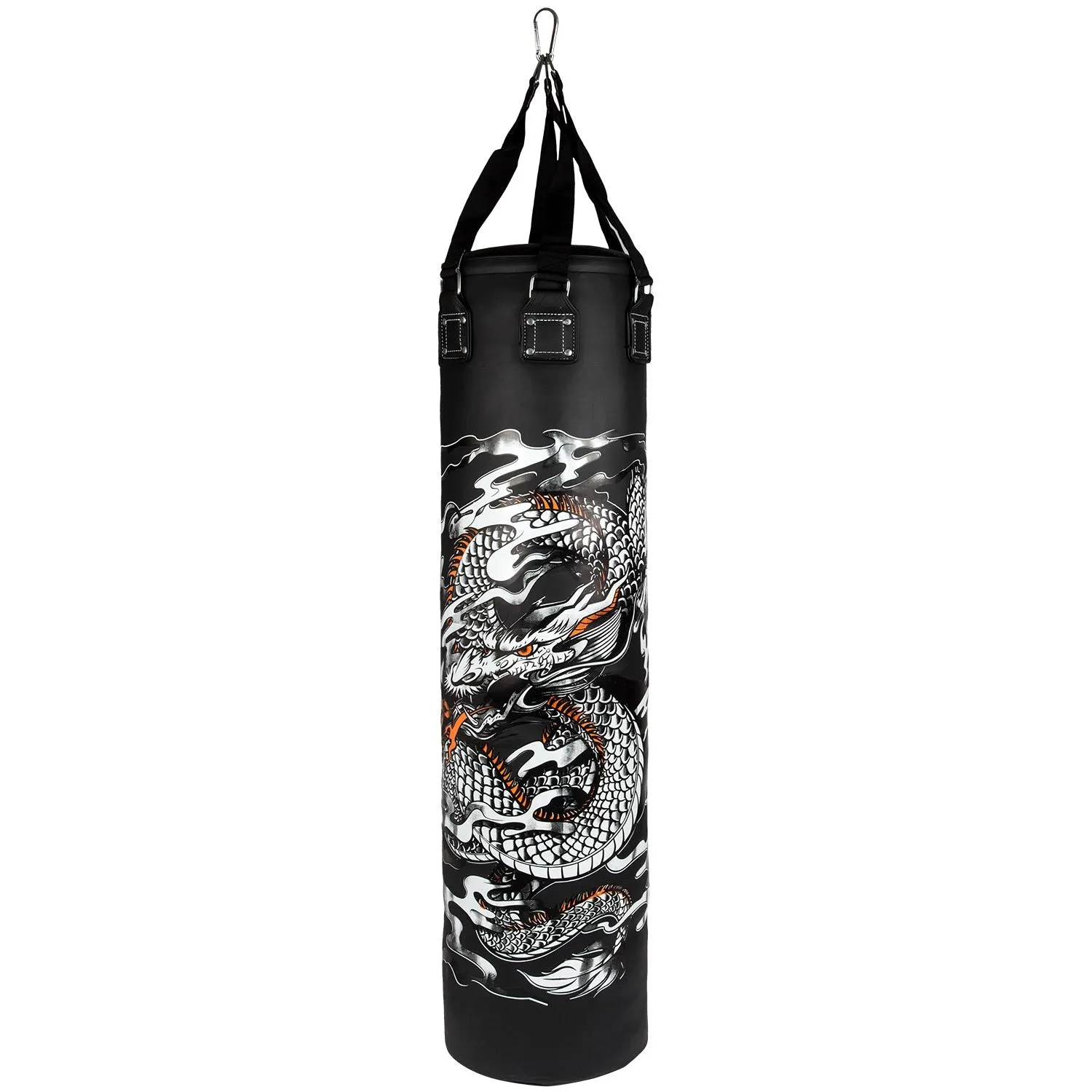 Venum Dragon's Flight Heavy Bag - Black/White - 170 cm