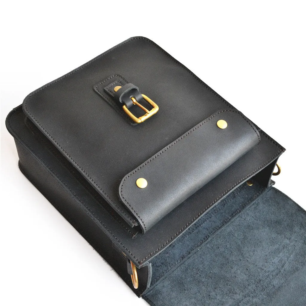 Vertical Crossbody Satchel