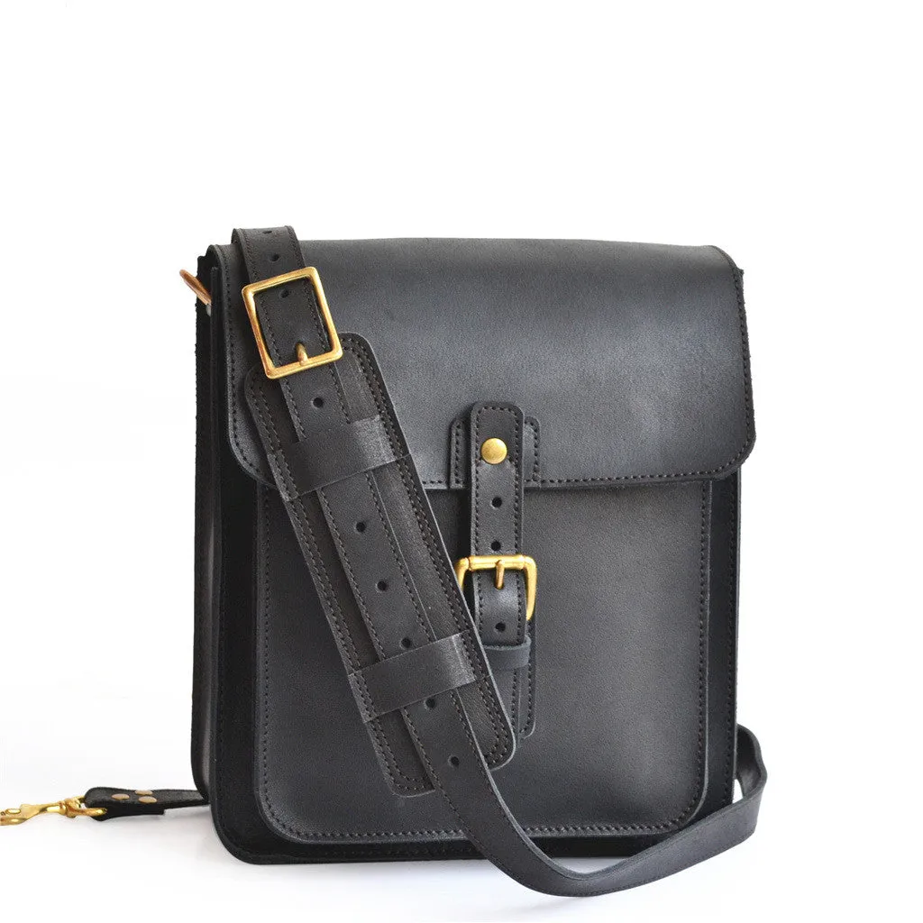 Vertical Crossbody Satchel
