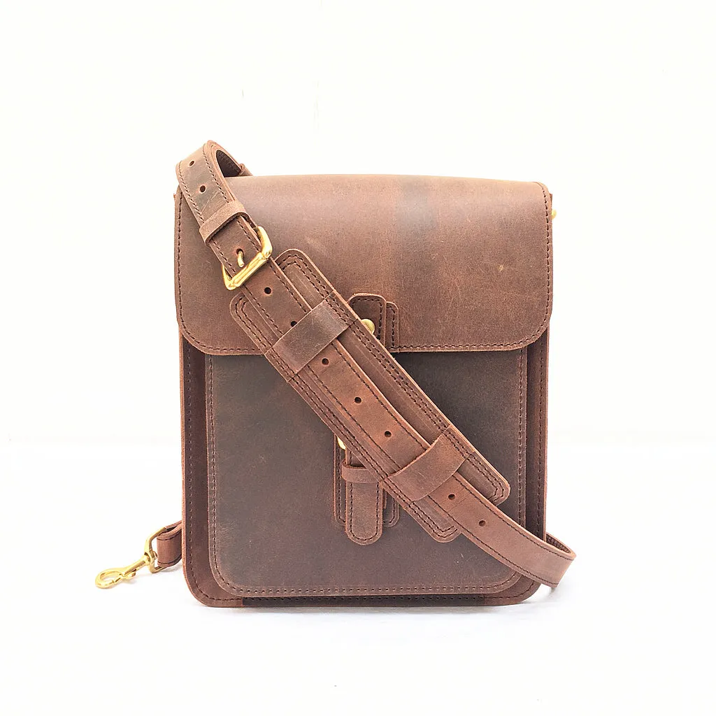 Vertical Crossbody Satchel