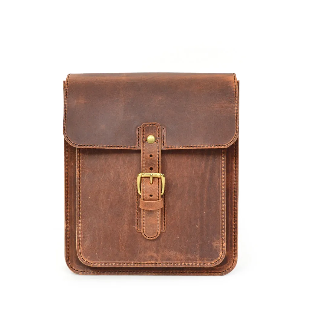 Vertical Crossbody Satchel