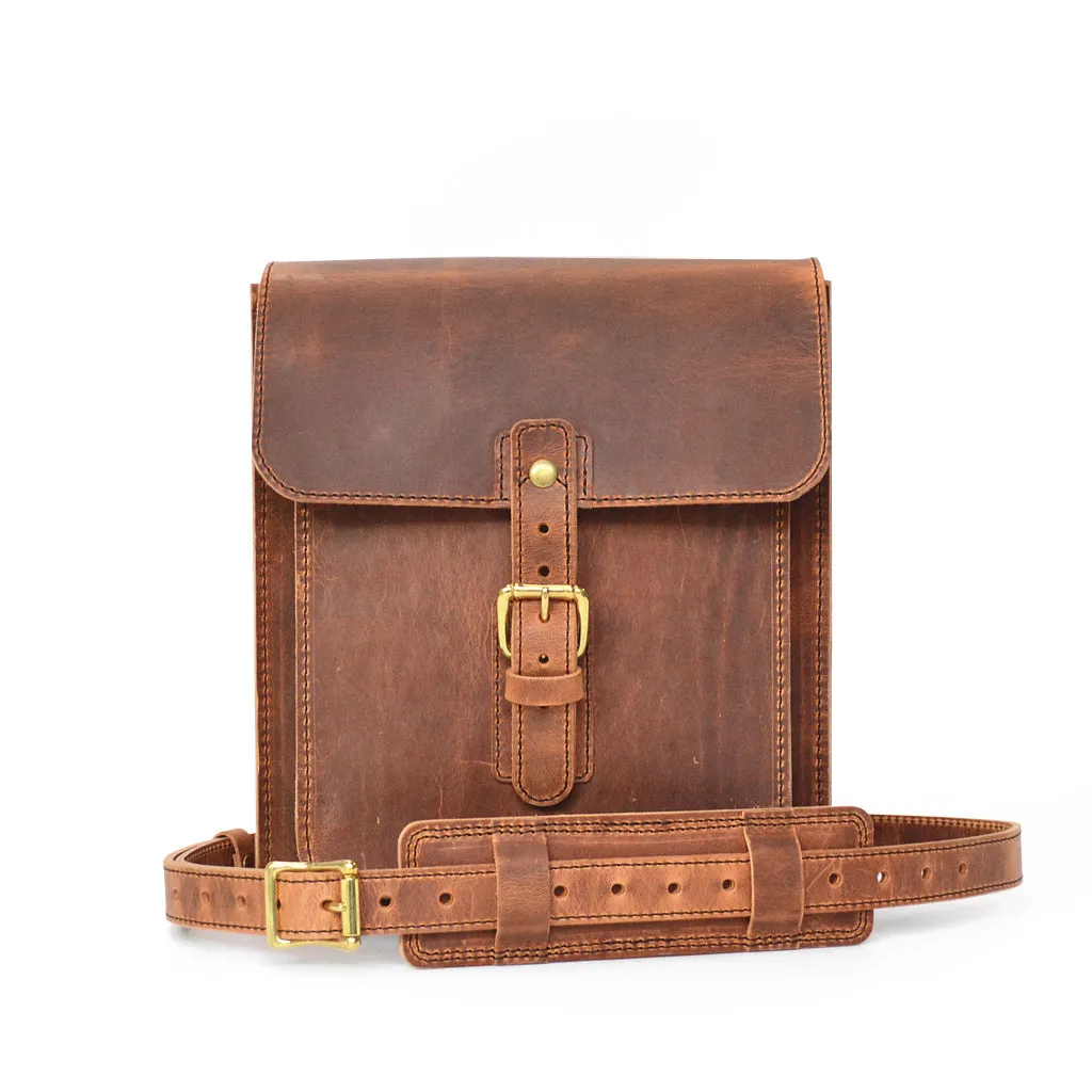 Vertical Crossbody Satchel