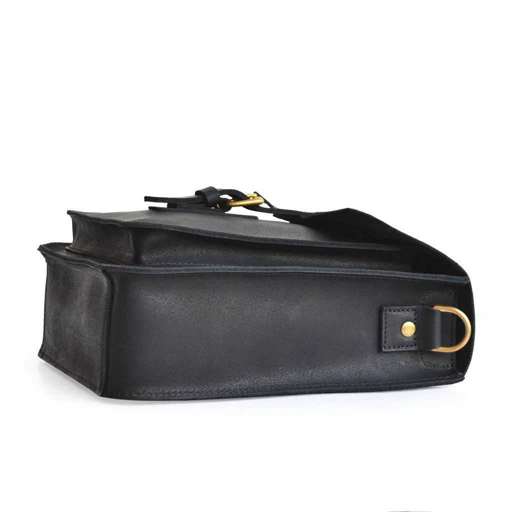 Vertical Crossbody Satchel