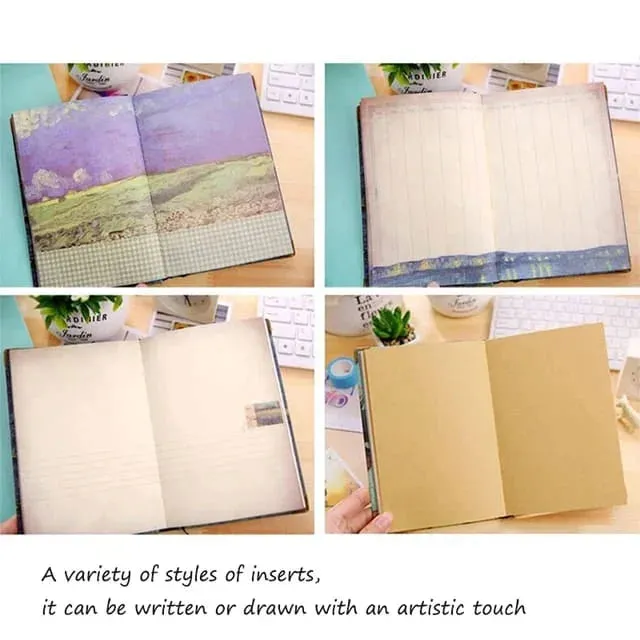 Vincent Van Gogh Hard Cover Journal Notebook And Planner