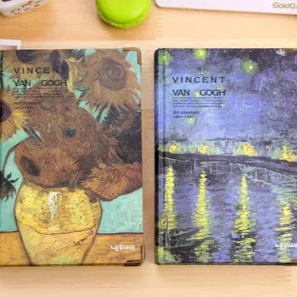 Vincent Van Gogh Hard Cover Journal Notebook And Planner