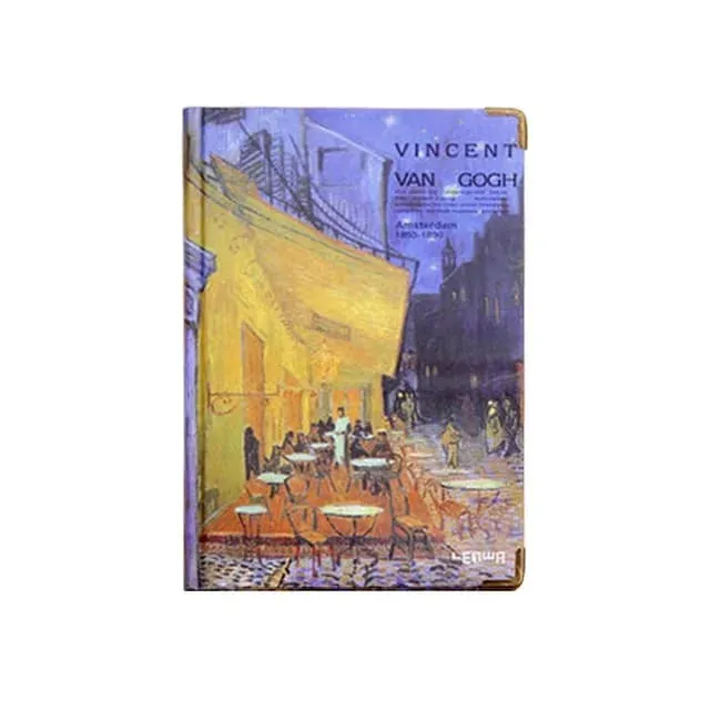 Vincent Van Gogh Hard Cover Journal Notebook And Planner