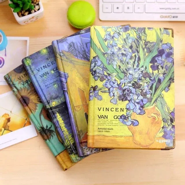 Vincent Van Gogh Hard Cover Journal Notebook And Planner