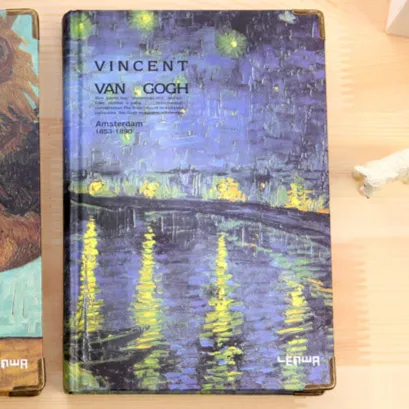 Vincent Van Gogh Hard Cover Journal Notebook And Planner