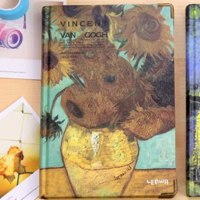 Vincent Van Gogh Hard Cover Journal Notebook And Planner