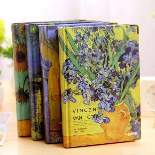 Vincent Van Gogh Hard Cover Journal Notebook And Planner