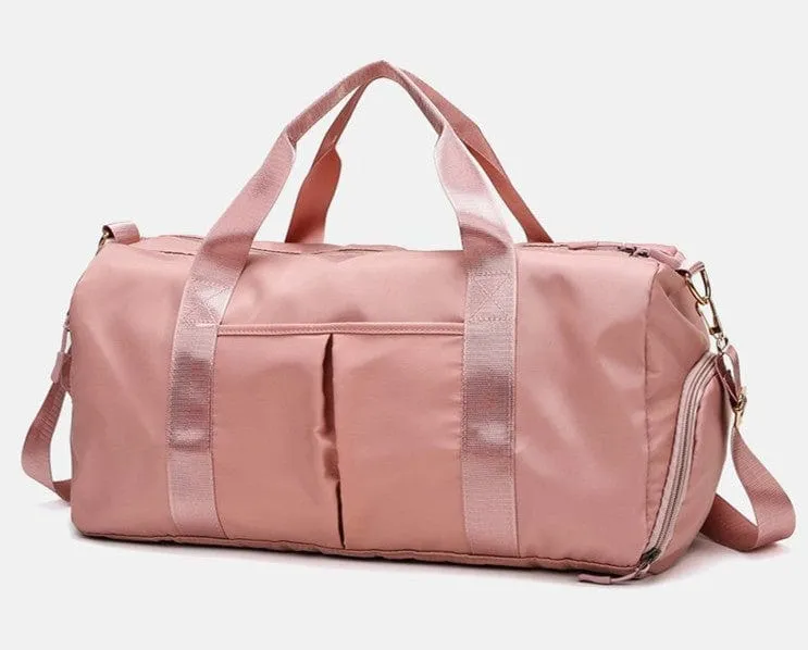 Waterproof Lined Long Duffel Gym Bag