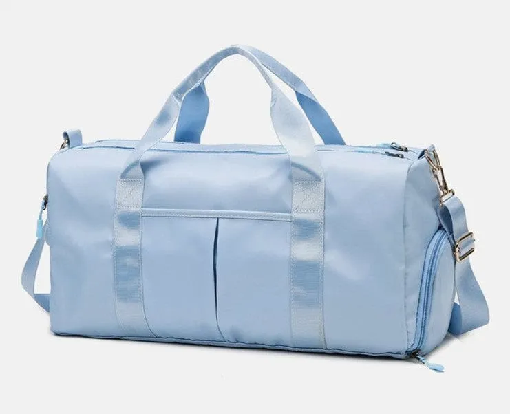 Waterproof Lined Long Duffel Gym Bag