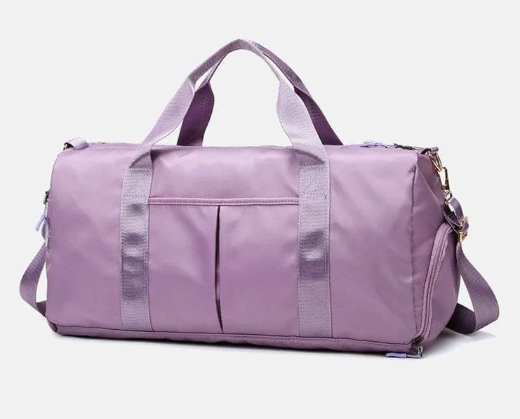 Waterproof Lined Long Duffel Gym Bag