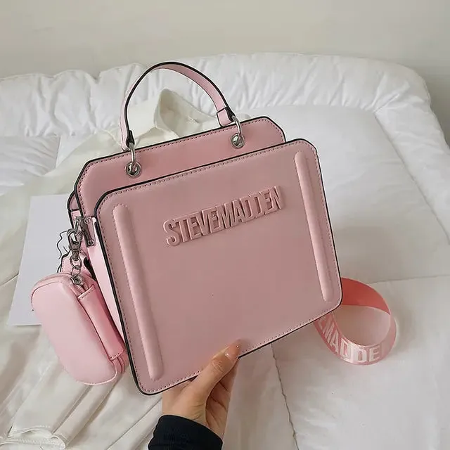 Womens Trend Flap Square Bag