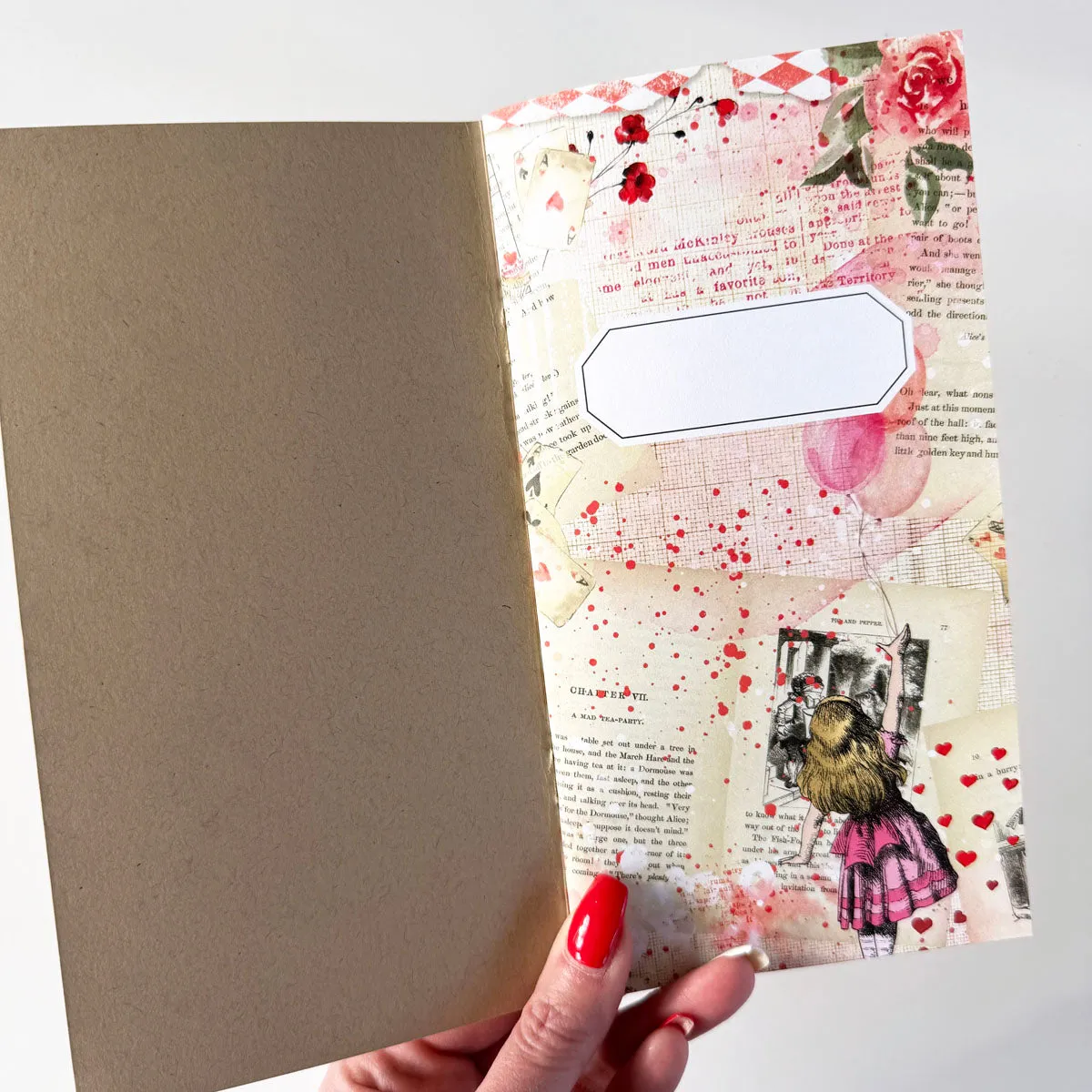 Wonderland SimpleDaisy Notebook February 2024