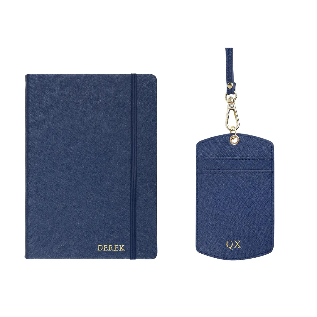 Work Bundle Set - ID Cardholder Lanyard & A5 Notebook
