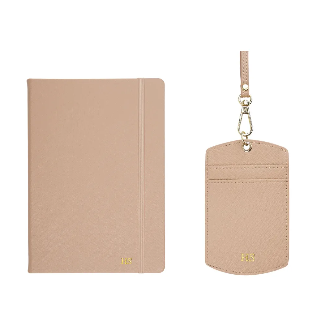 Work Bundle Set - ID Cardholder Lanyard & A5 Notebook